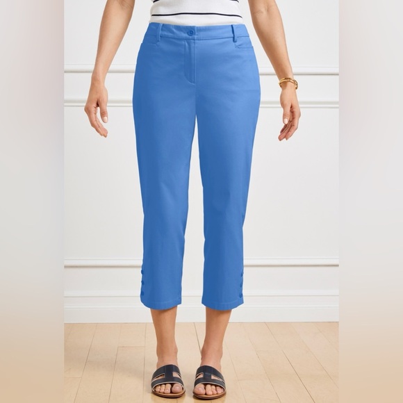 Talbots Blue Capri Pants - Picture 1 of 5